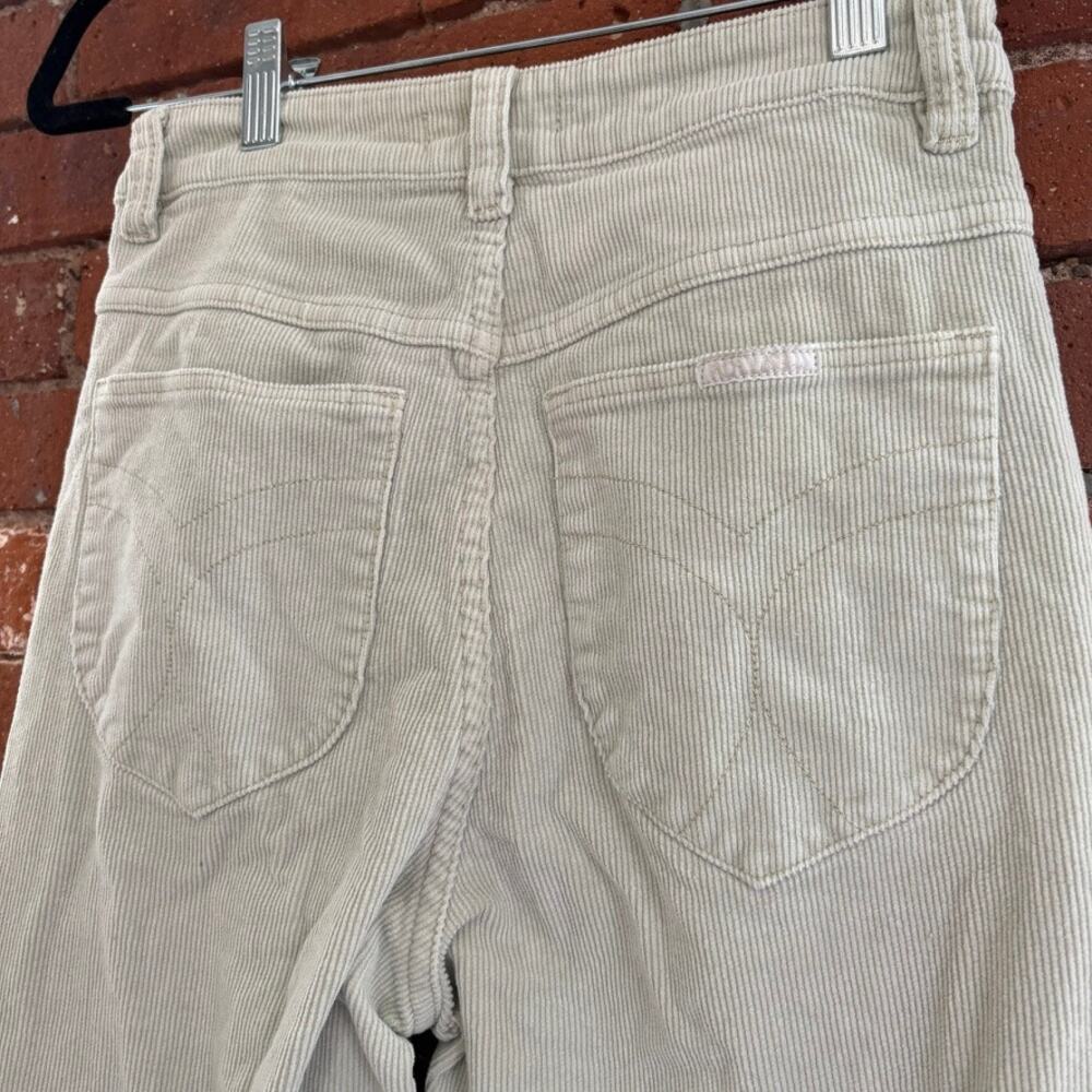 Rolla's Eastcoast Corduroy Flares Seafoam Green Sz 27 - Picture 9 of 10